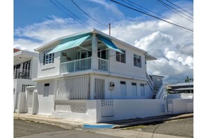 Corner property beach house