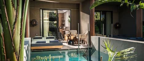 Majestic Suite with Private Thermal Pool | Terraza o patio