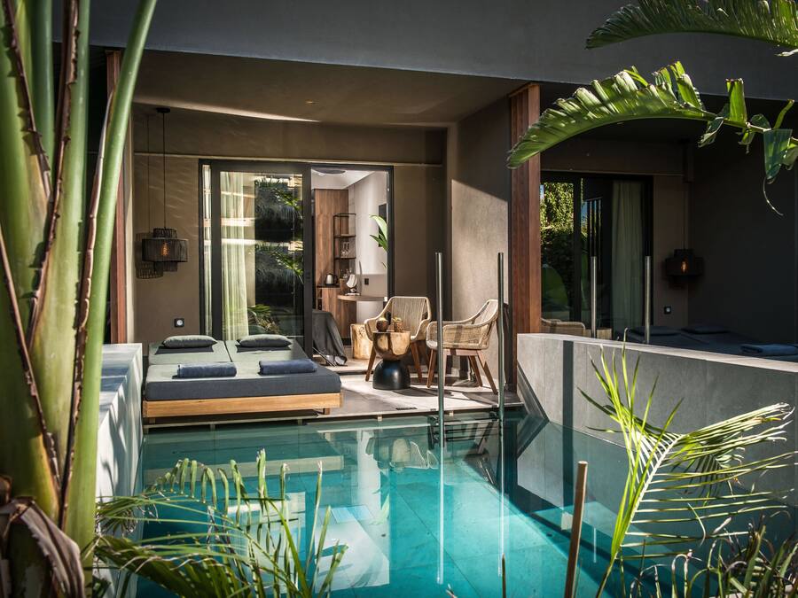 Majestic Suite with Private Thermal Pool | Terrace/patio