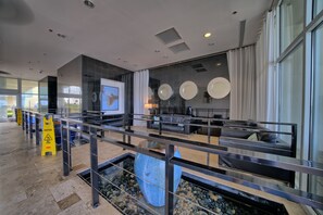 Lobby sitting area