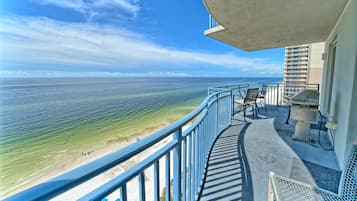 Luxury Beach Front | Balcony view