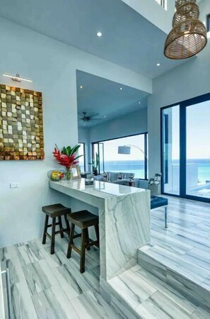 Interior - Oceanview Luxe Penthouse Suite + Pool & Butler (Hopewell)