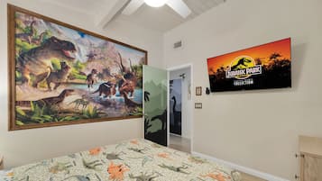 5 chambres, bureau, lit parapluie, Wi-Fi