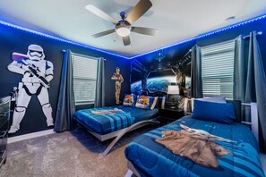 8 habitaciones, cuna de viaje, wifi gratis y ropa de cama 