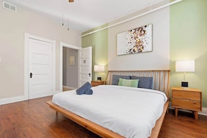 2 chambres, Wi-Fi, literie fournie