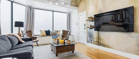 Televisión y oficina