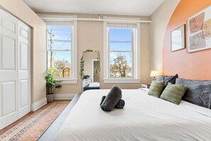 8 makuuhuonetta, silitysrauta/-lauta, Wi-Fi, vuodevaatteet