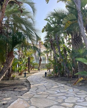 Overnattingsstedets uteområder