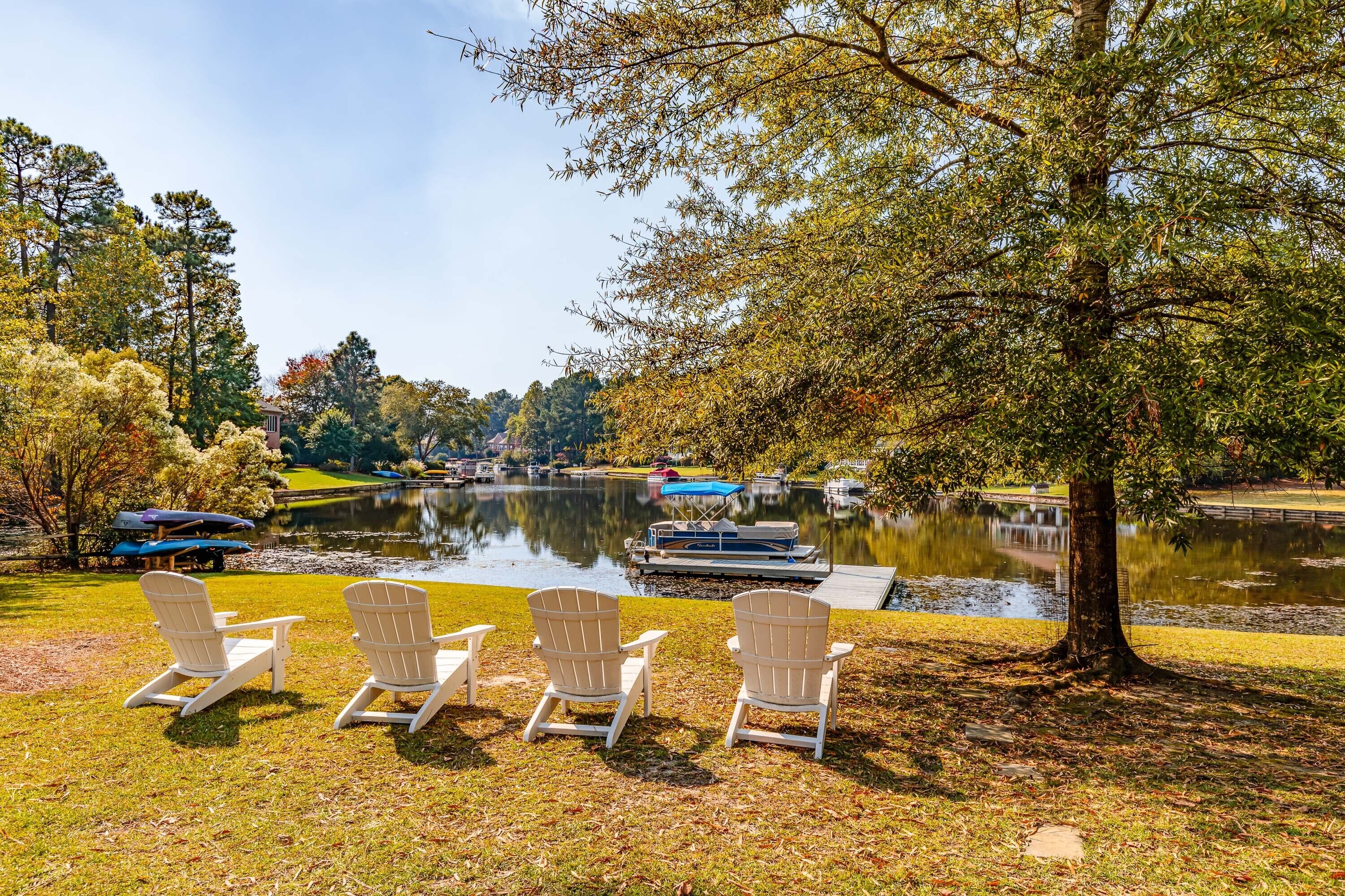 Lake House with Game Room