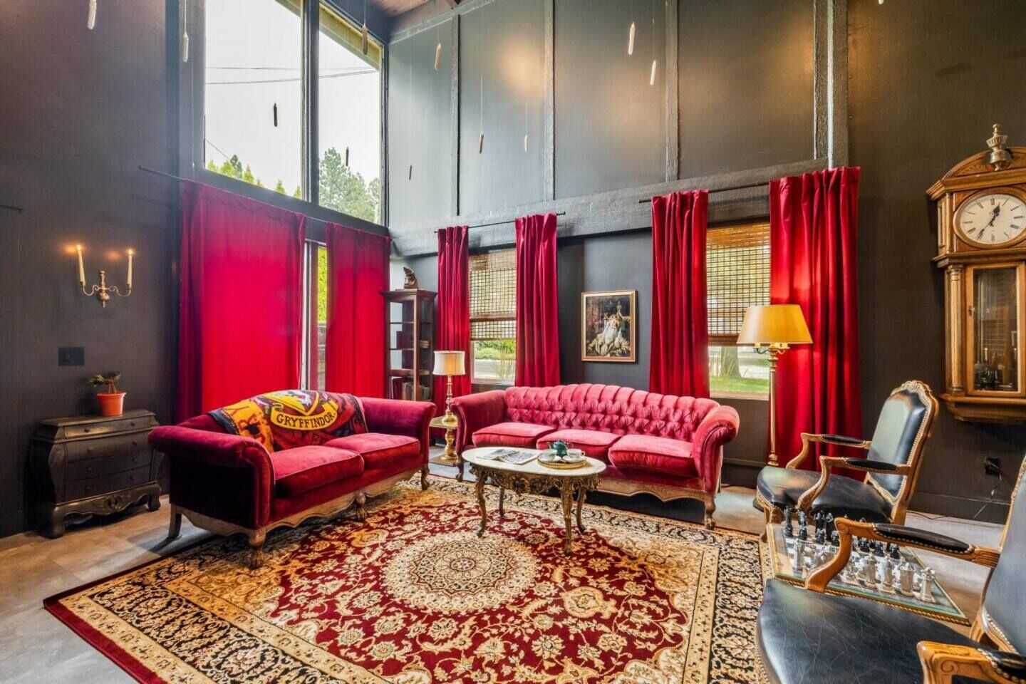 TV, fireplace, DVD player