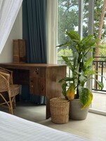 Habitación estándar doble | Zona de estar