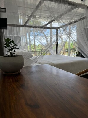 Chambre Double Deluxe | Bureau, Wi-Fi gratuit, draps fournis