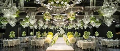 Indoor wedding