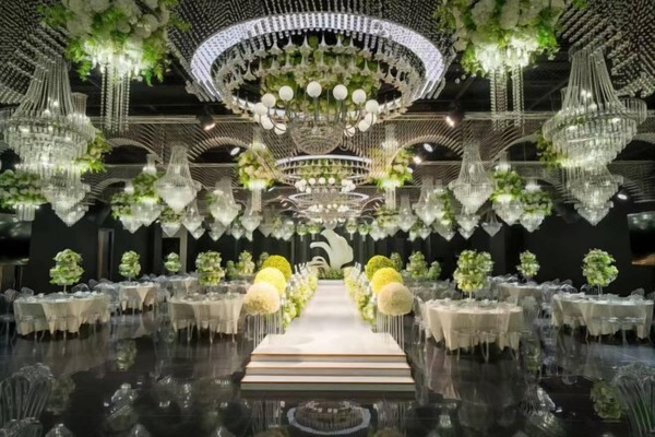 Indoor wedding