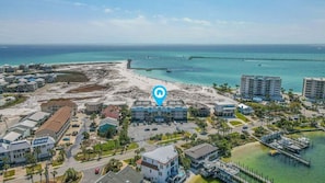 Accommodatie ligt op het strand