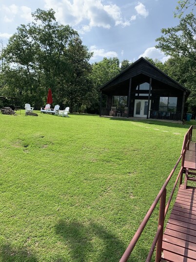 Lake house overlooking Black River Lake -great for boating or fishing