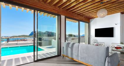 Modern, comfortable villa in Costa Smeralda, Sardinia near Olbia Airport