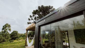 Cabana | Banheiro | Banheira e chuveiro separados, banheira de hidromassagem