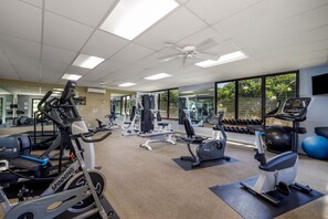 Fitness facility - Lovely Vacation at Shores 223 (Waikoloa)