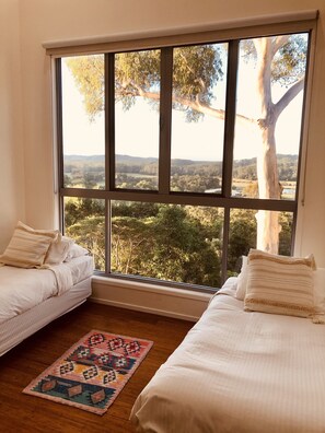 5 bedrooms, iron/ironing board, travel cot, WiFi