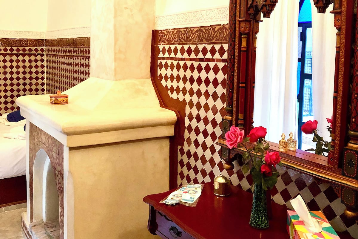 Kamar Tradisional, 1 Tempat Tidur Double, perapian | 1 kamar tidur, seprai premium, selimut bulu angsa, dan brankas