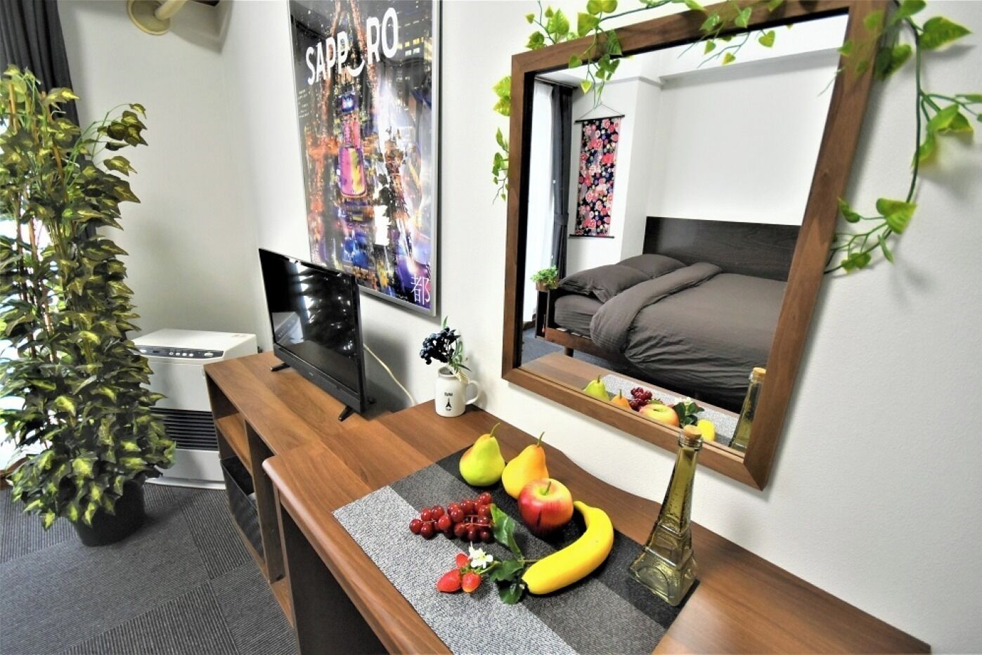 1 bedroom, desk, free WiFi, bed sheets