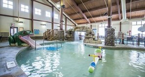 Indoor pool, outdoor pool