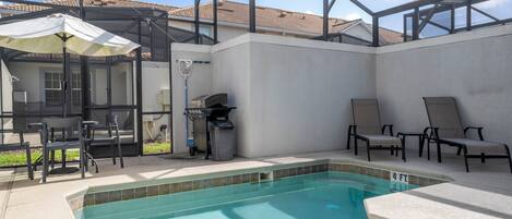 Piscine chauffée