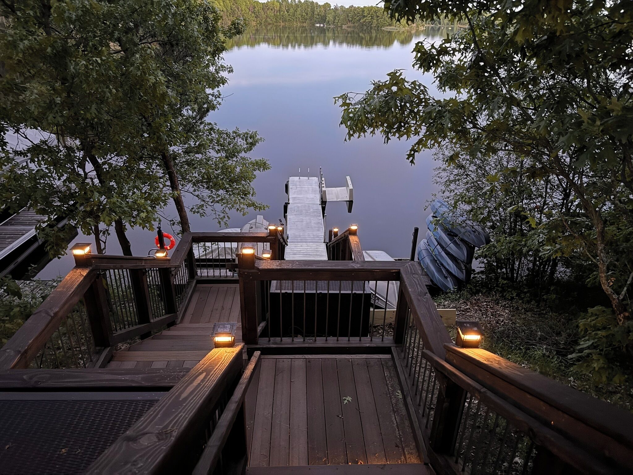 Enjoy Lake Arrowhead from the private dock