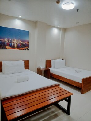 Premium bedding, free WiFi, bed sheets