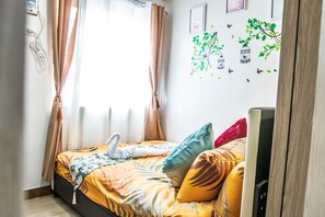 1 Schlafzimmer, kostenloses WLAN, Bettwäsche