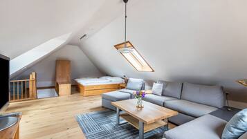 Fernseher, DVD-Player, Stereoanlage