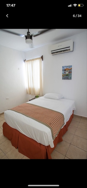 2 habitaciones, escritorio, wifi gratis y ropa de cama