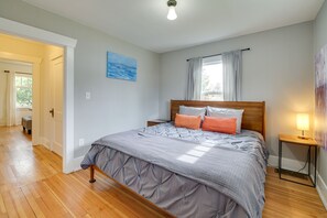 2 chambres, bureau, Wi-Fi, draps fournis