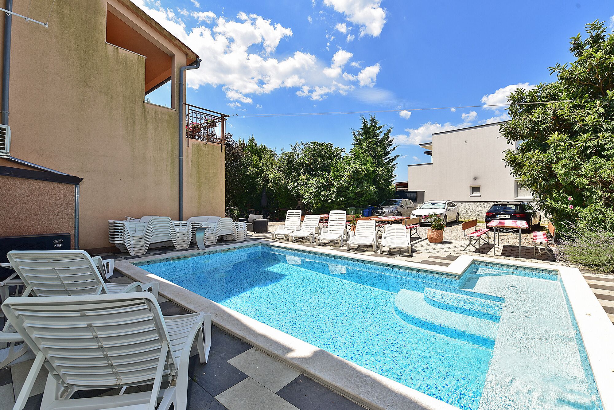 Piscine chauffée