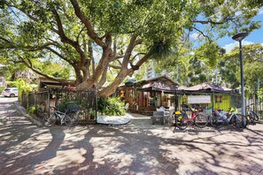 Property grounds - Spacious 2BR luxe Waverton Village apartment w/ harbour glimpses (Waverton)