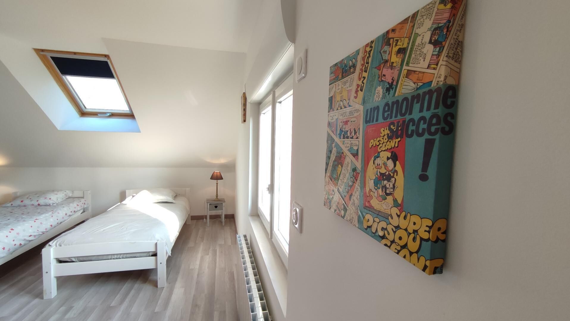 3 makuuhuonetta, vauvan matkasänky, ilmainen Wi-Fi