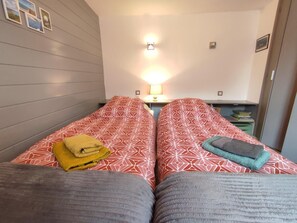 2 slaapkamers, reisbedje, gratis wifi