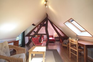 2 soverom og reiseseng for barn