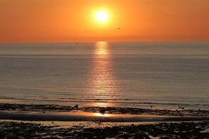 Accommodatie ligt op het strand