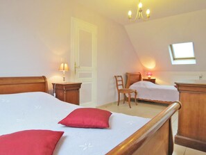 3 chambres, lit parapluie, Wi-Fi gratuit