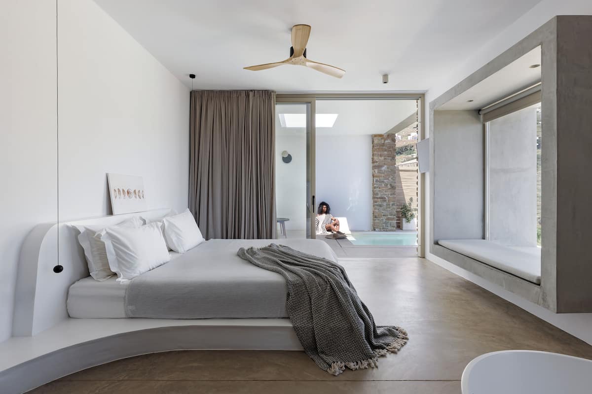 Design studio suite | Lakens van Egyptisch katoen, luxe beddengoed, een minibar