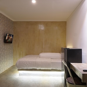 Habitación doble Deluxe | Insonorización, wifi gratis y ropa de cama