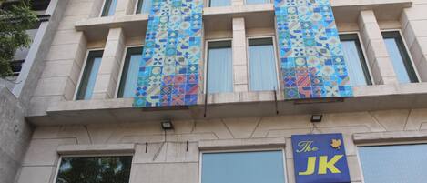 Façade de l’hébergement