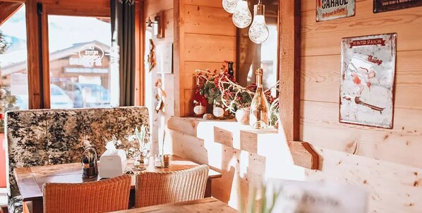 Restaurant - Chalet Hôtel du Mont Charvin & SPA (Cohennoz)