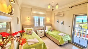 5 chambres, Wi-Fi, literie fournie