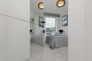 1 bedroom, desk, iron/ironing board, WiFi