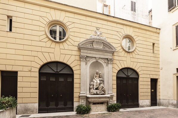 Fassade der Unterkunft