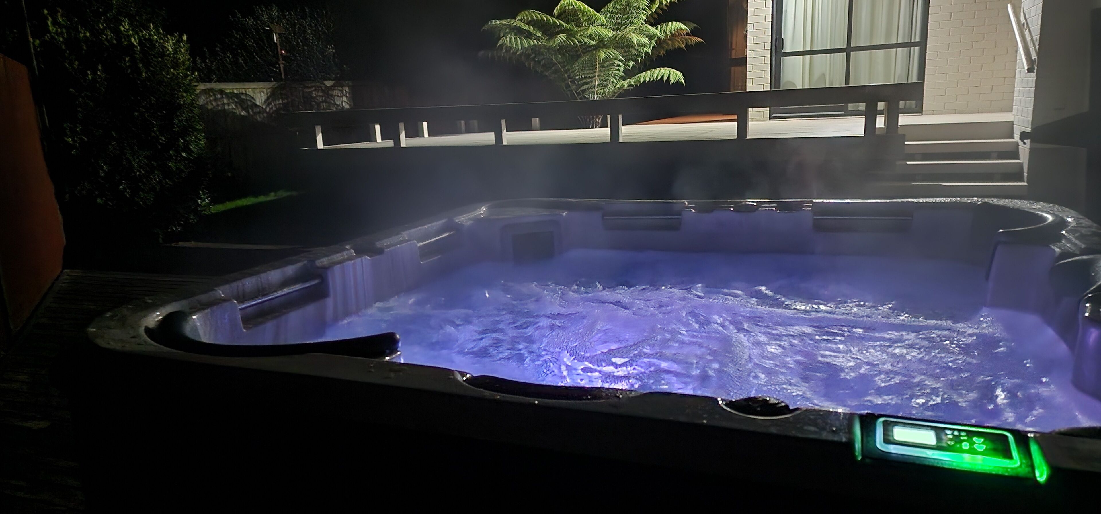 Bubbelpool utomhus