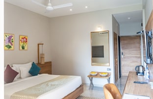 Classic Room With Balcony | Premium bedding, blackout drapes, soundproofing, iron/ironing board